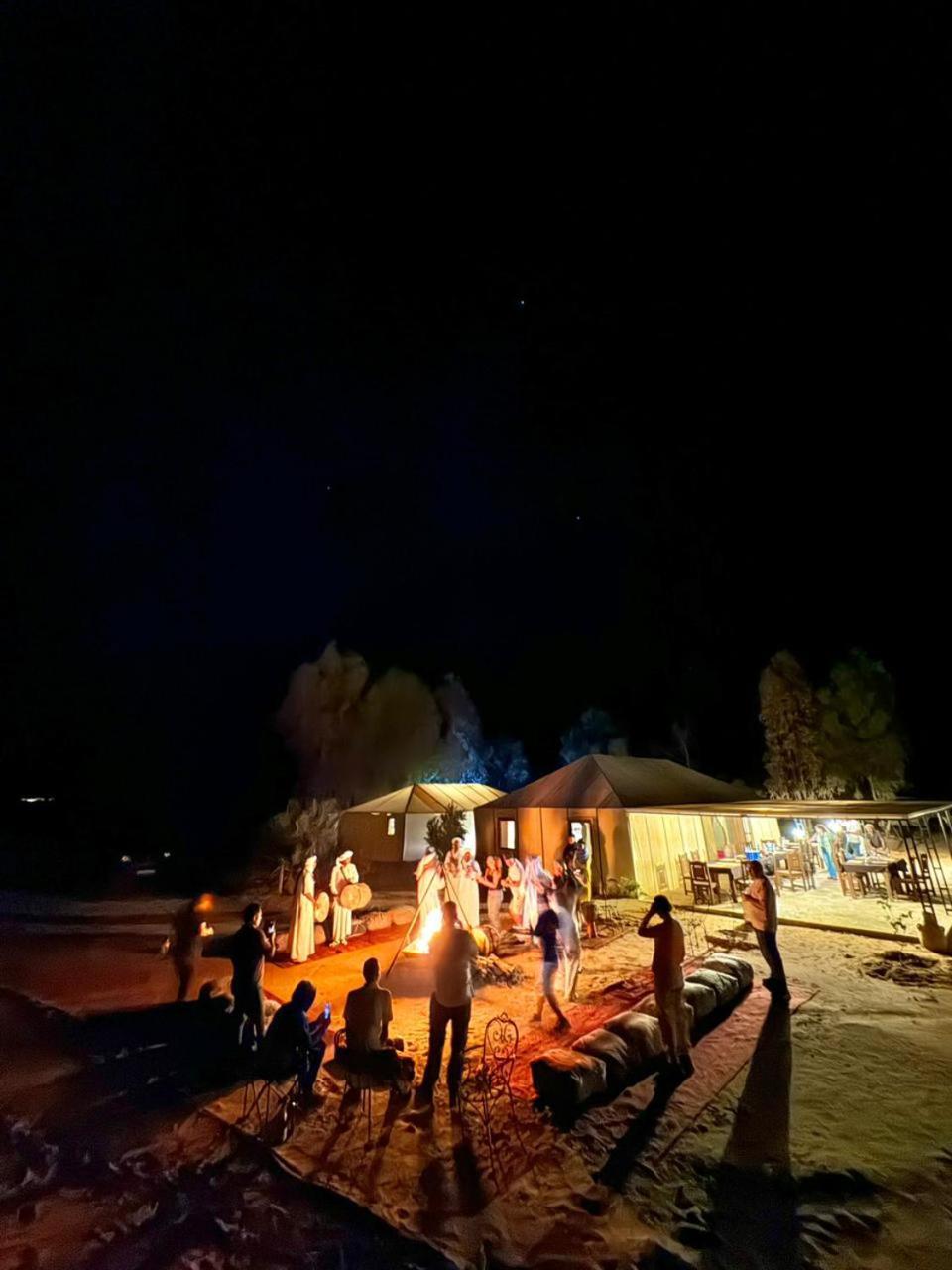 Sahara Vibes Luxury Camp Villa Merzouga Exterior foto